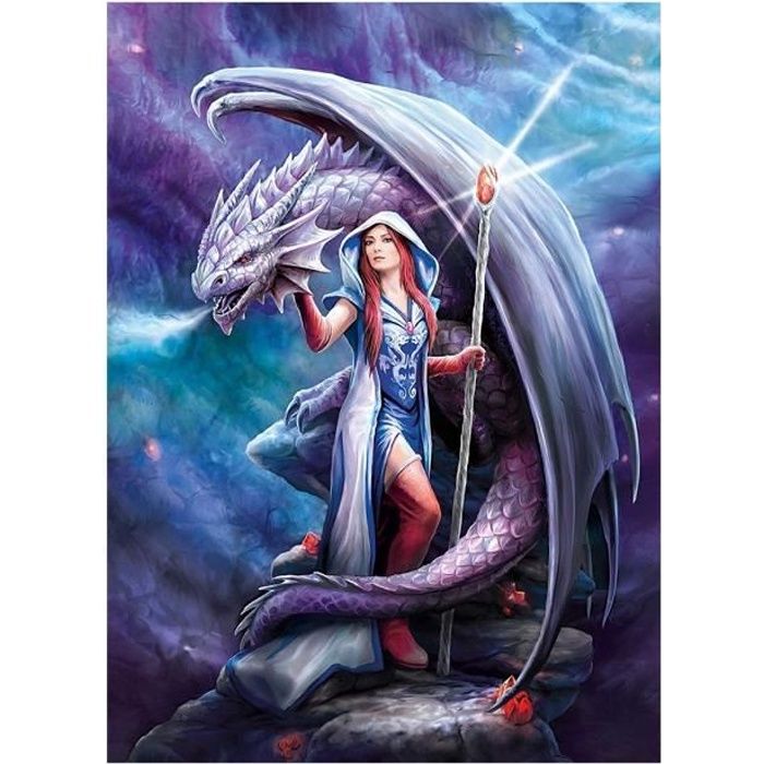 Puzzle Adulte : Dragon Mage - Anne Stokes - 1000 Pieces