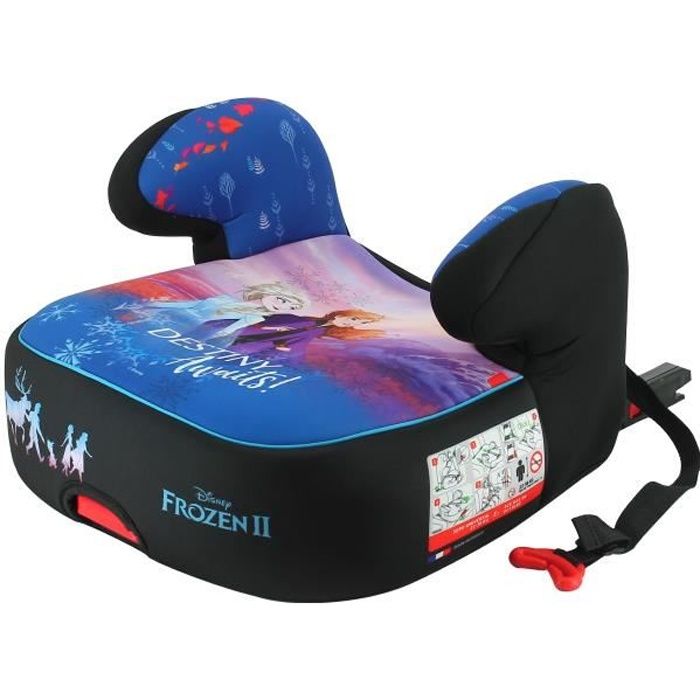 Disney Siège auto rehausseur bas DREAM easyfix groupe 3 (22-36kg) - La reine des neiges 2