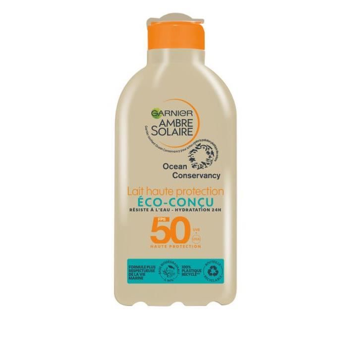 GARNIER Ambre Solaire Lait éco-conçu FPS 50 - 200 ml