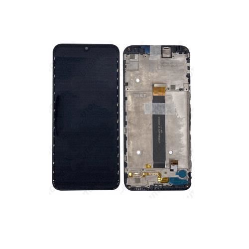ECRAN LCD avec Cadre WIKO VIEW 3 Lite Noir Original
