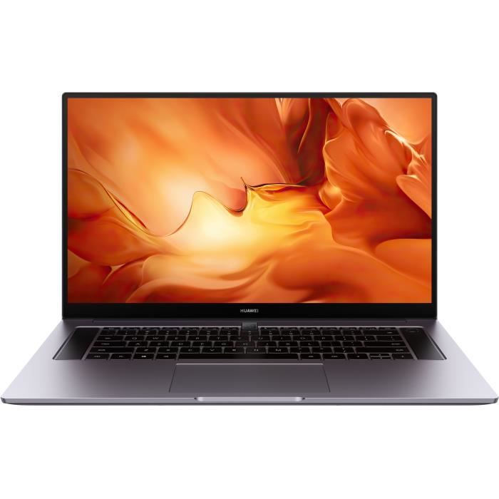 PC Portable - HUAWEI MateBook D 16 - 16,1- FHD - AMD Ryzen 5 4600H - RAM 16 Go - Stockage 512 GB PCIe SSD - Windows 10 - AZERTY