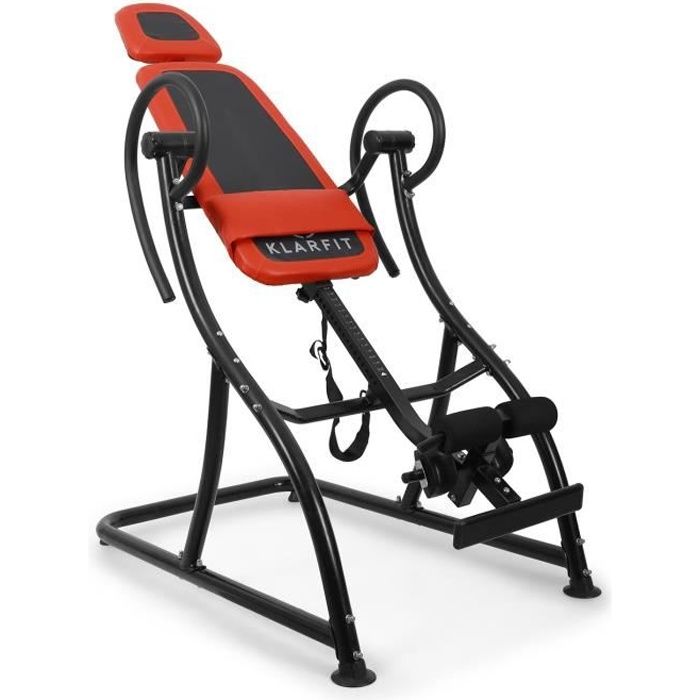Klarfit Relax Zone Pro - Table d'inversion pour exercices du dos
