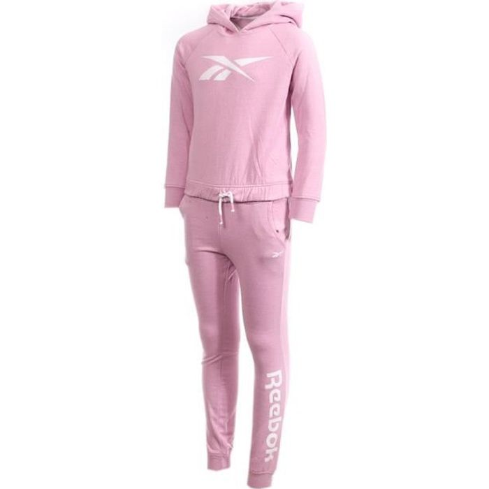 Ensemble de survêtement Mauve Fille Reebok Orchid