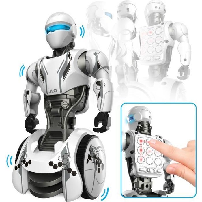 YCOO - Robot Junior 1.0 - Robot Programmable avec Pavé Tactile - 21 CM