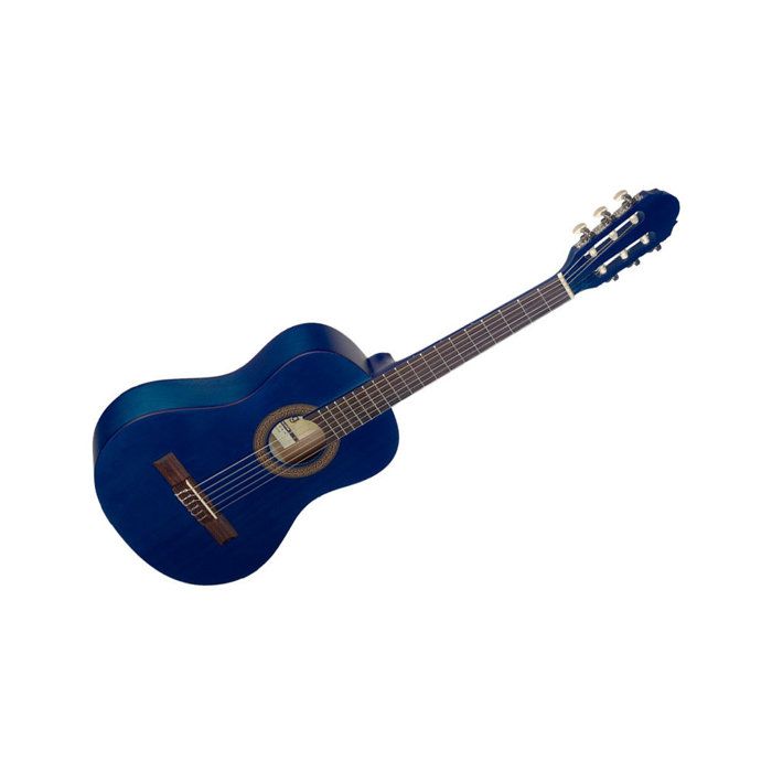 Stagg C410 M BLUE - Guitare classique enfant 1-2 bleue
