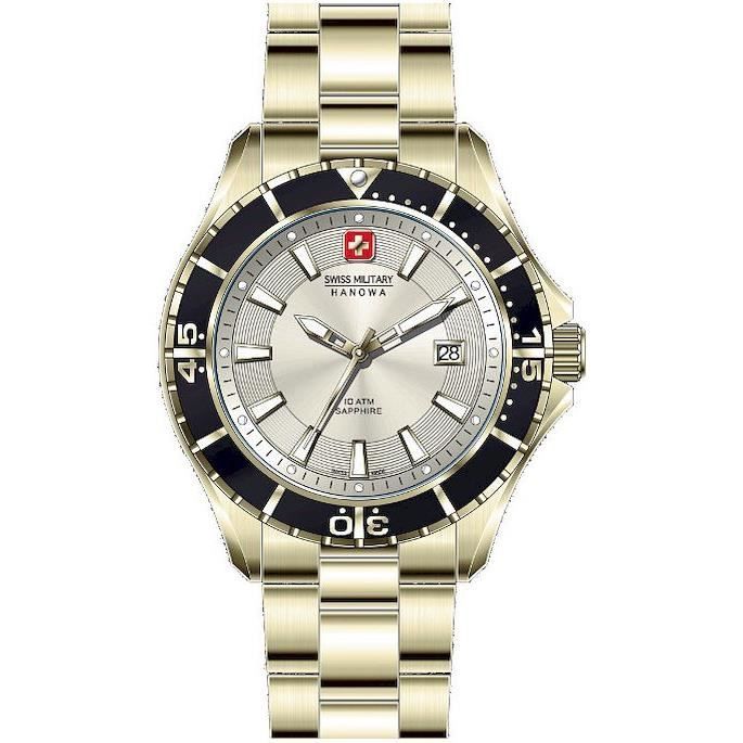 Montre militaire suisse Hanowa pour hommes Nautila Gents 06-5296.02.002