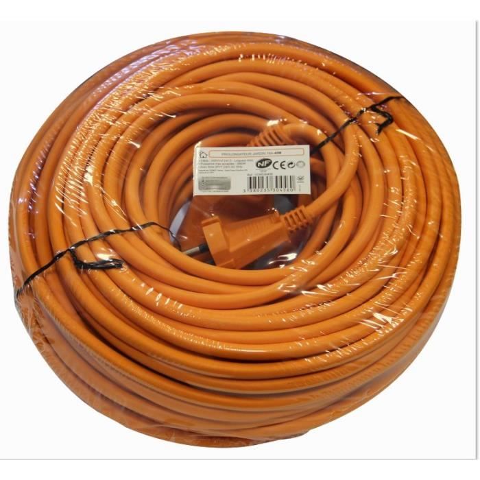 VOLTMAN Rallonge électrique jardin - 10 - 16 A - 40m
