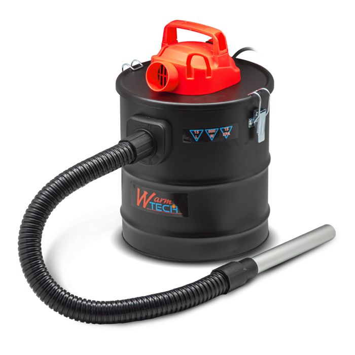 Vide cendres 800W 15L avec soufflerie - Warm Tech