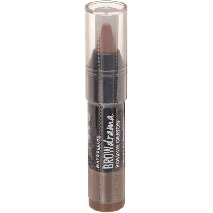 MAYBELLINE cire à sourcils en crayon Brow Drama Pomade Crayon - Medium Brown