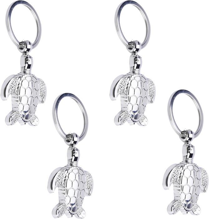 Lot De 6 Porte-clés Western Spores - Argent Et Laiton - Sans Marque