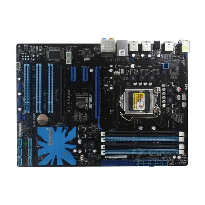 Carte mère ASUS P7P55 LX Intel P55 LGA 1156 4xDDR3 16GB ATX - Asus