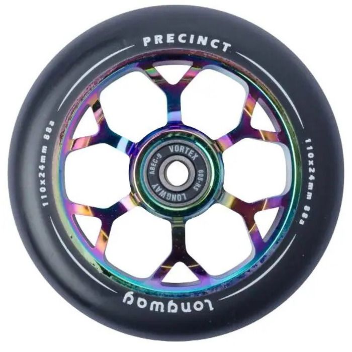 Roue Trottinette Freestyle Core Alu Or Pu Noir 100mm