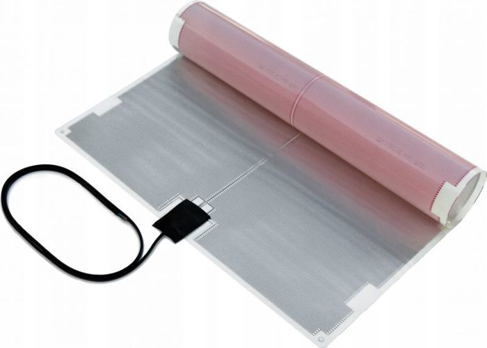 Film chauffant thermique - THERMOVAL - F4 - Alimenté dun seul côté - Pour miroir 400x500