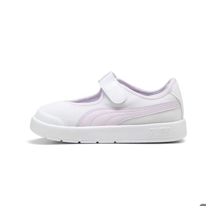 Puma Baskets Puma Courtflex V3 Blanc Fille