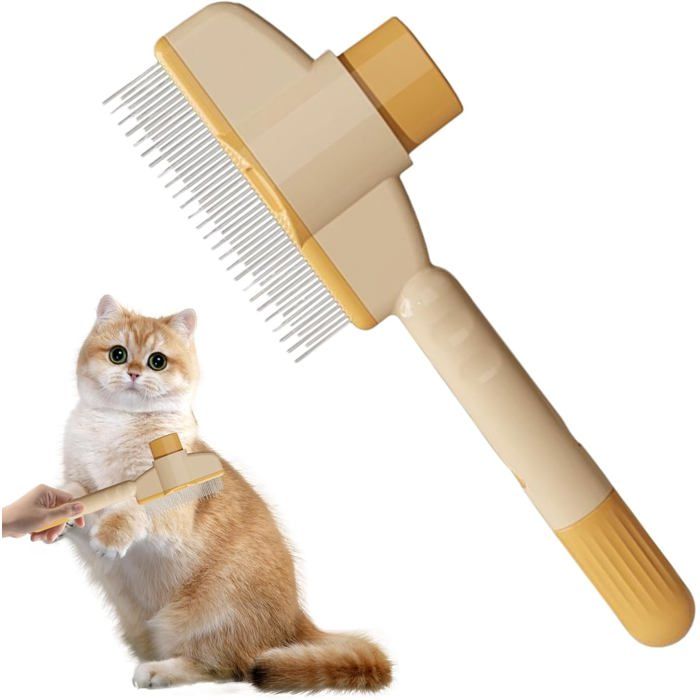 Comparer les prix de Brosse Pour Chat Et Chien SmartBrush - Brosse Anti-Poils Morts，Peigne Autonettoyant Pour Chat Et Chien Brosses Chats Royaume