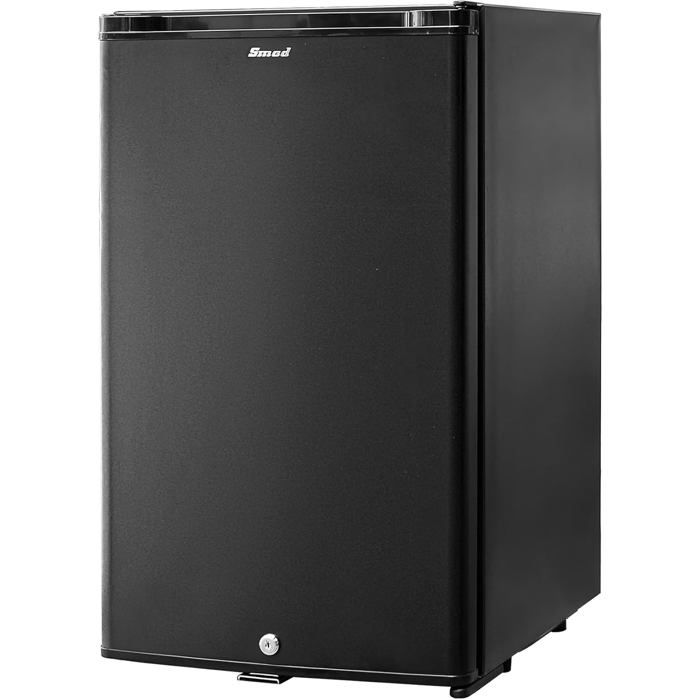 Réfrigérateur Smad 12 V 220 V - 50 L - Porte réversible - Avec serrure - Pour voiture bureau hôtel maison de vacances