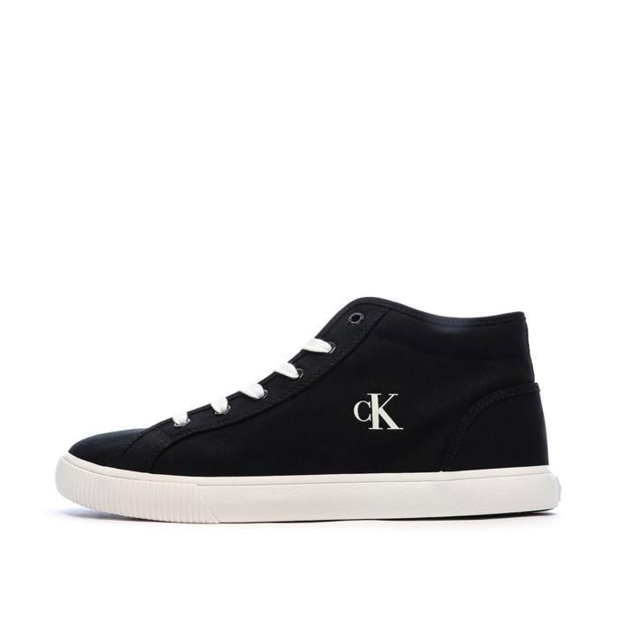 Calvin Klein Baskets Noir/Blanc Homme Calvin Klein Jeans Ess Vulc