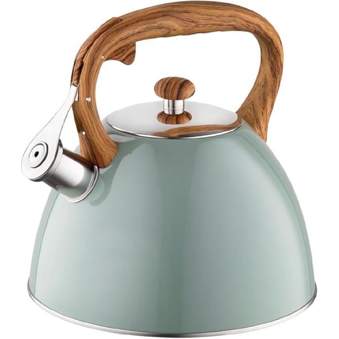 Bouilloire Inox (2,5 L) I Bouilloire Sifflante LAVA I Poignée