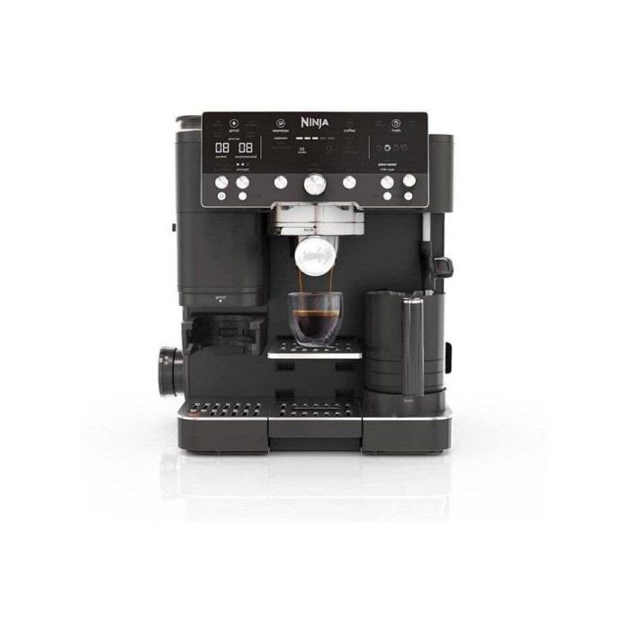 Cafetera Espresso Superautomática Ninja ES601EUBK 2L 1650W con molinillo y espumador
