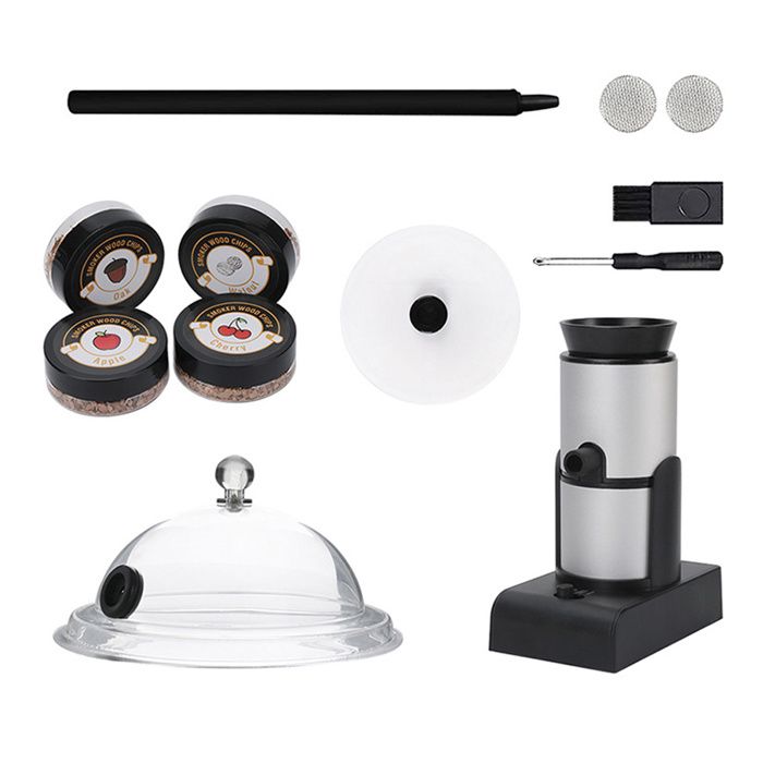 YES Kit de Machine à fumée portable infuseur de fumée de bois de poche petit fumoir de cuisine Excel ACCESSOIRES FABRICATION MAISON