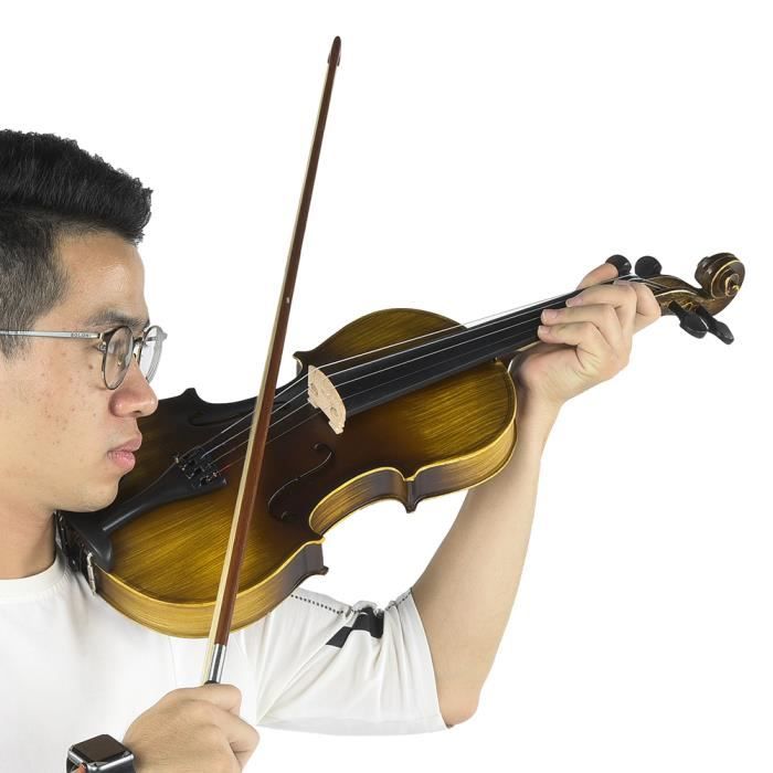 Lot De 4 Chevilles D'accordage Pour Violon En ébène Massif - Chevilles De Violon 1/2, Remplacement Et Entretien