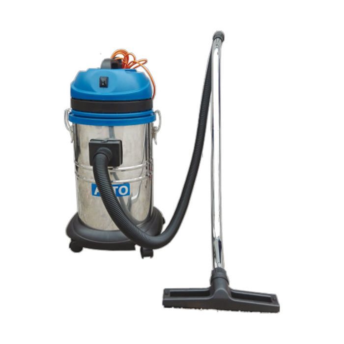 Aspirateur eau et poussière - NILFISK ALTO - MAXXI 255 METAL - 55L - 2x1200W - Inox durable
