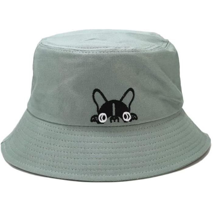 Chapeau Bob Femme Homme Chapeau De Soleil Pliable Réversible Unisexe