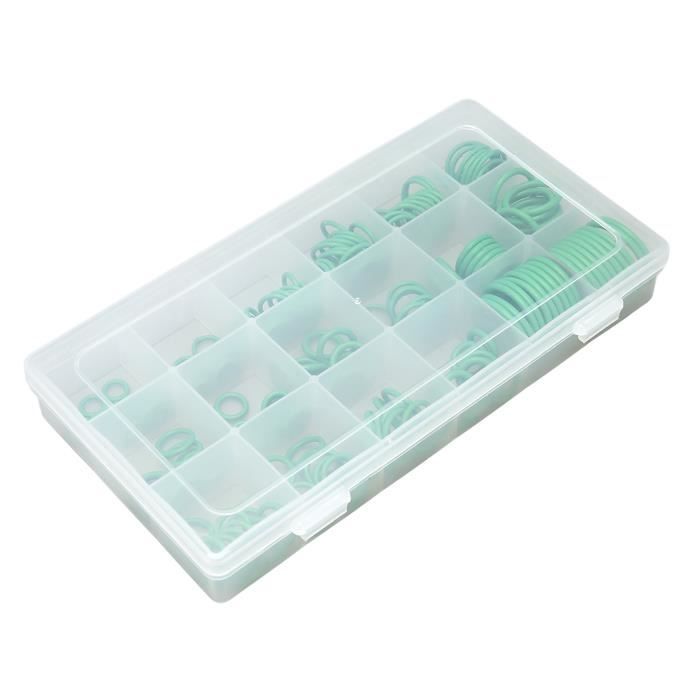 Glarks Lot De 270 Joints Toriques En Caoutchouc Pour Réparation De Voiture Et Climatisation Violet 18 Tailles