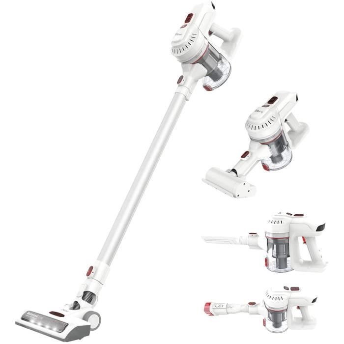 Boîte à poussière 500ML pour tapis et sols durs Voiture poils d'animaux Aspirateur Balai 12000Pa Puissant Aspirateur à Main 4 en 1 45Min Aspirateur sans Fil avec phares à Led Boîte à poussière 500ML pour tapis et sols durs Voiture poils d'animaux Aspirateur Balai 12000Pa Puissant Aspirateur à Main 4 en 1 45Min Aspirateur sans Fil avec phares à Led