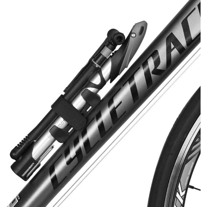 Pompe À Vélo,Mini Pompe pour Vélo avec Support de Fixation,Support de Pompe À Vélo,Mini Pompe pour Vélo avec Support de Fixation,Support de