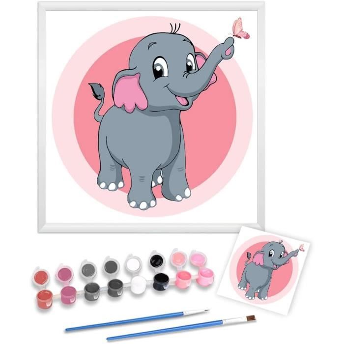 Kit Peinture Par Numéros Voitures De Rue - Toile 30x40cm Avec Pinceaux Et Peintures Acryliques - Loisir Créatif Pour Adultes Et Enfants