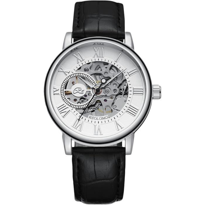Montre Bracelet Mécanique Homme Métal - Modèle Quartz Réf 52355 (occasion)