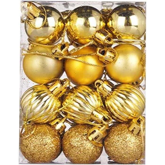 Décoration De Sapin De Noël Boules De Noël En Plastique Rose Rouge