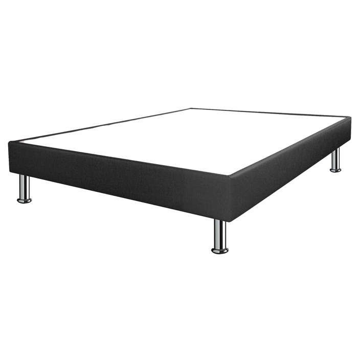 Sommier tapissier + pieds 140x190 SP18 9 lattes anthracite 3 Sommier tapissier + pieds 140x190 SP18 9 lattes anthracite 3