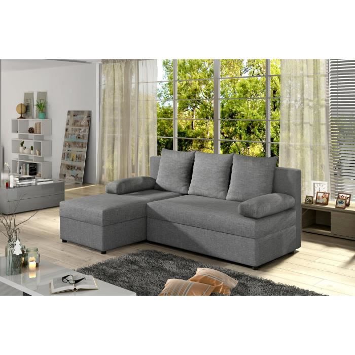 O Mobilier Canape D Angle Convertible Et Reversible Espace De