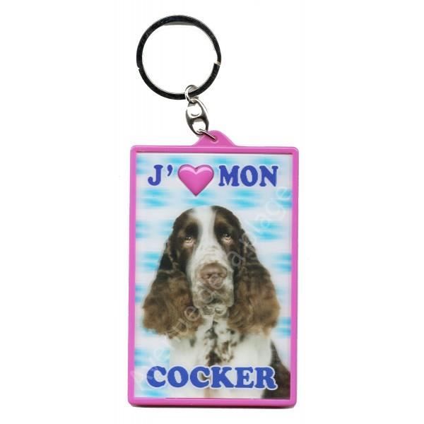 Porte Clé Cocker Spaniel Anglais main image 1