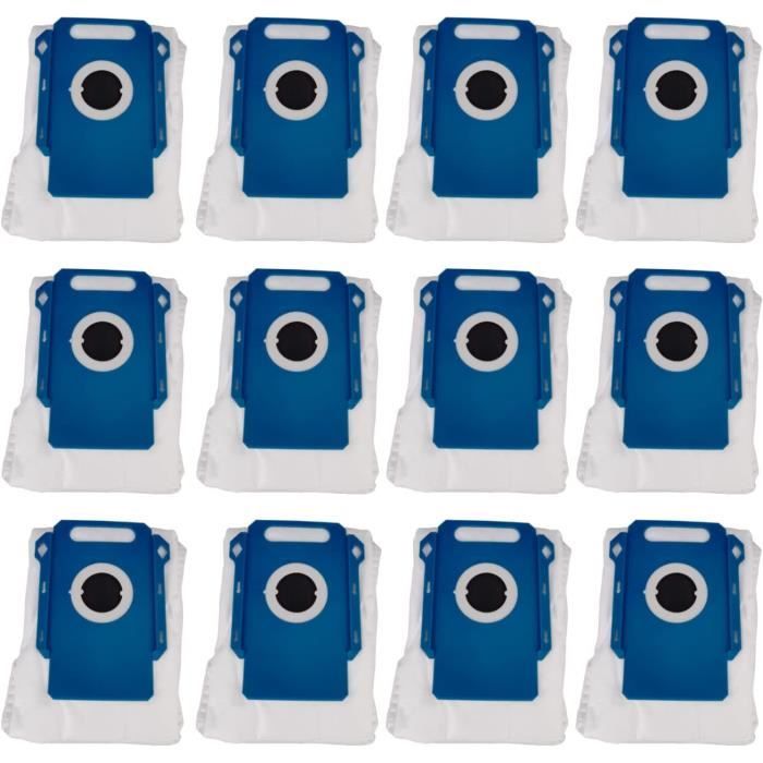 Lot de 12 sacs d'aspirateur compatibles avec iRobot Roomba i7 (7150), i7 +  Plus (7550), S9 + (9550), E5 E6 E7 S9 S9+[O80] - Cdiscount Electroménager
