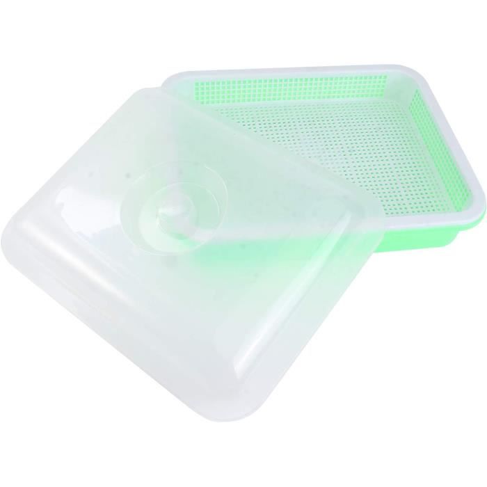VERAWE 250-Grid Seed Tray Plateau De Croissance Des Plantes Pour La Germination Des Semis, Le Sol De Jardinage D'Intérieur Et La Croissance