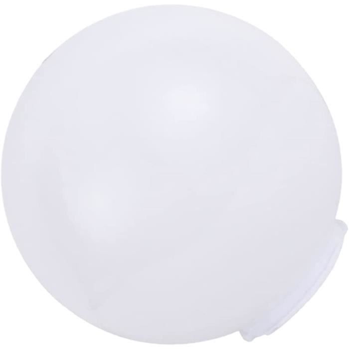 Abat-jour Globe En Acrylique Blanc - Boule Lumineuse Pour Lampe Colonne, Applique Murale Ou Lustre, Design Moderne - 13