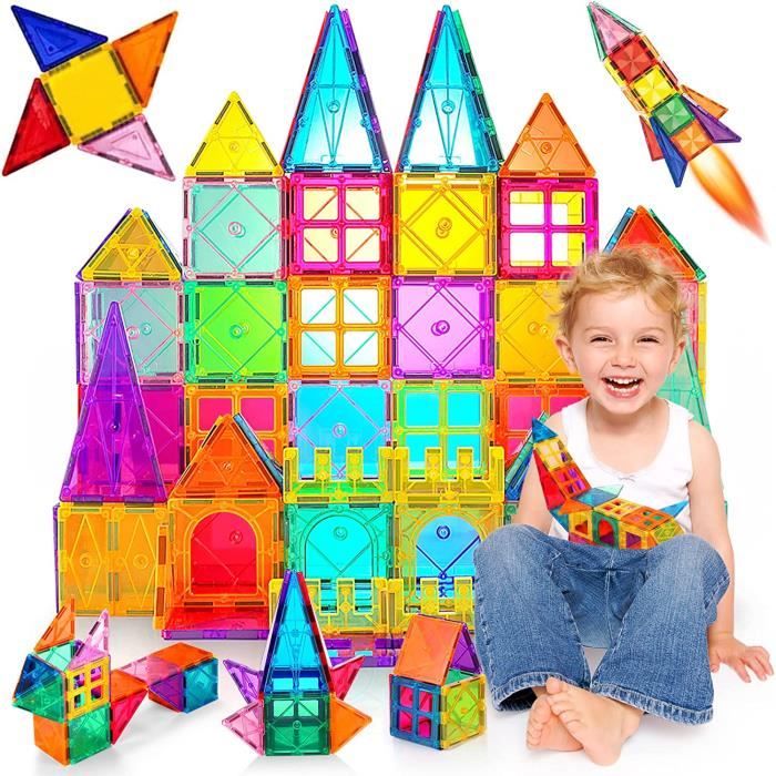 Blocs de construction en plastique pour enfants, 110 pièces, boules  brillantes, jouets pour la petite enfance, à assembler soi-même - AliExpress