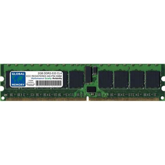 Lot De 6 Barrettes RAM DDR2 1Go 533MHz Kingston - DIMM, Reconditionnées Et Garanties