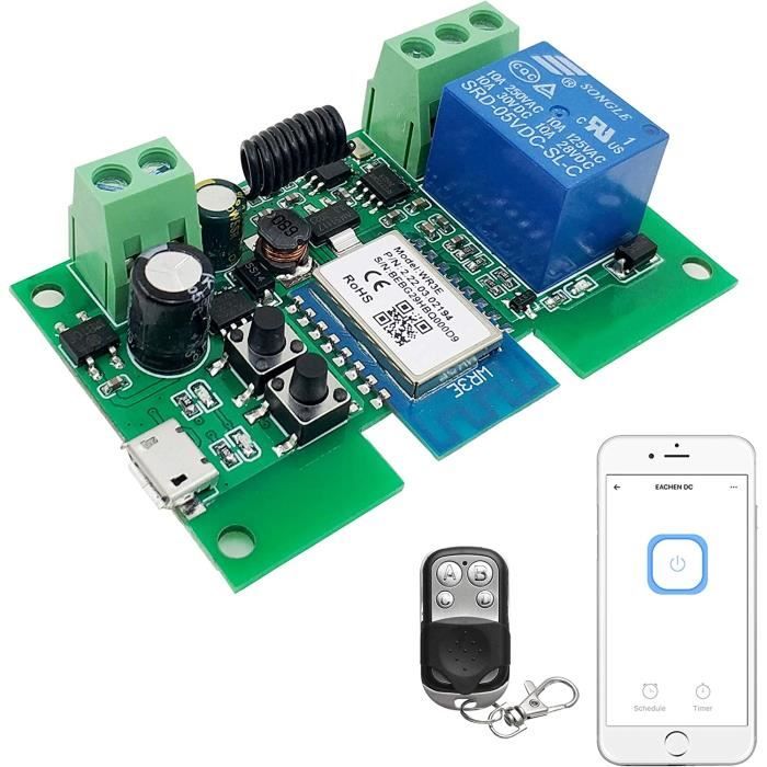 Avis Sur Module De Relais D'interrupteur Wifi Intelligent