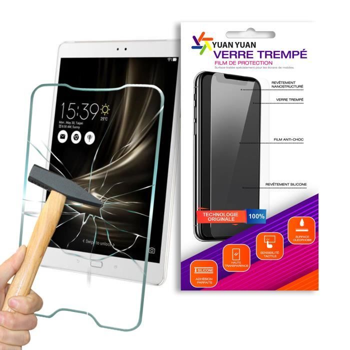 Verre Trempe pour iPad Air 2 (A1566-A1567) 9.7 [Pack 3] Film Transparent  Vitre Protection Ecran - Marque Yuan Yuan