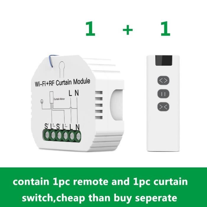 TRIO2SYS Interrupteur pour volet roulant sans fil EnOcean 1 touche