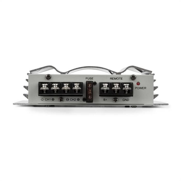 Amplificateur Voiture Excalibur X275.2 - 2 Canaux 1300W Max, Mode Bridge Pour Subwoofer, Filtre Passe-bas Et Subsonique, Compact
