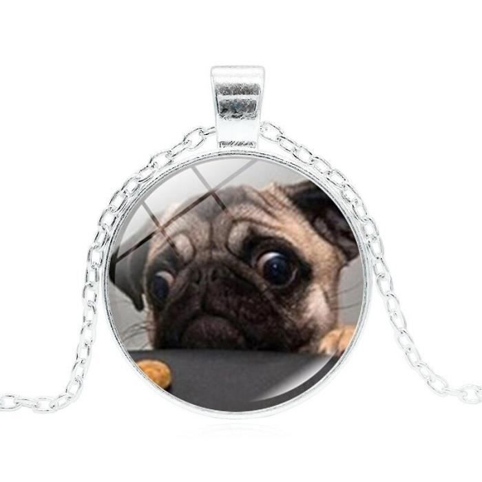 Pin's Rond En Métal Avec Motif Carlin Mignon 2,5 Cm