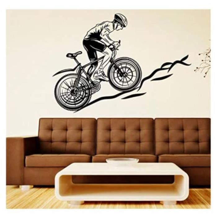 Sticker mural Électrocardiogramme en Vélo de Route