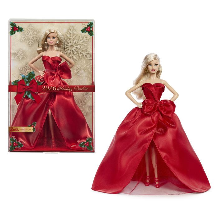 Poupée - BARBIE - Joyeuses Fêtes Blonde JJX65 - Édition