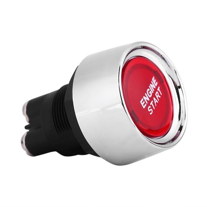 Bouton Poussoir 12V24V 50A Pour Démarrage De Moteur De Voiture Démarreur LED Cdiscount Auto