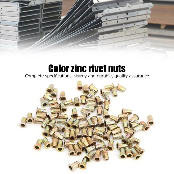 Lot De 15 Rivets Spéciaux Étanchéité Gaz - Rivets Aveugles 4,8x11mm Pour Silencieux Et Échappement Auto/Moto